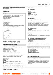 M-system W2XF Quick Start Manual