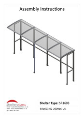 Shelters4Less SR1603 Assembly Instructions Manual