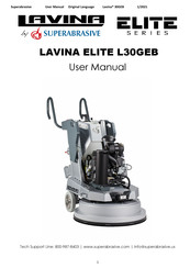 Superabrasive LAVINA ELITE L30GEB User Manual