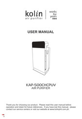 Kolin KAP-500CHCPUV User Manual