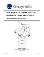 Graymills DMD332 Operation And Maintenance Instructions