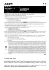 Orno OR-DC-631 Installation And Service Manual