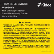 Kidde TRUSENSE SMOKE 2050-DS10 User Manual