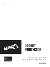 Leatt 3.5 CHEST PROTECTOR Manual