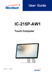 MicroTouch IC-215P-AW1 User Manual