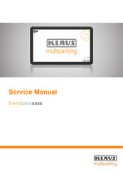 KLAUS Multiparking trendvario6X00 Service Manual