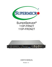 Supermicro SuperServer 110P-FRN2T User Manual