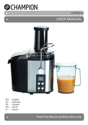 Champion CHRS310 User Manual