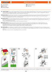 claber 8058 User Manual
