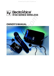 Electro-Voice R100 Series Owner's Manual