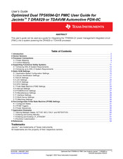 Texas Instruments Jacinto 7 DRA829 User Manual