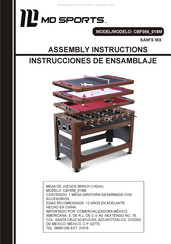 MD SPORTS CBF056 018M Assembly Instructions Manual