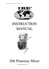 IBE TF20B Instruction Manual