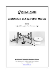 ATCP SONELASTIC SX-PD Installation And Operation Manual