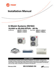 Trane 2MWC05-C Installation Manual