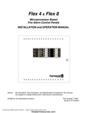Gamewell Flex 4 Installation And Operation Manual