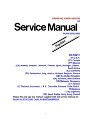Matsushita Electric SX-KC211 Service Manual