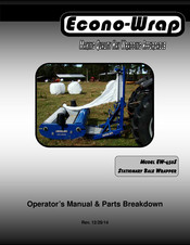 Econo-Wrap EW-450S Operator's Manual & Parts Breakdown