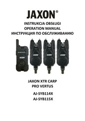 Jaxon AJ-SYB115X Operation Manual