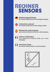 Rechner Sensors IAS-10 Series Instruction Manual