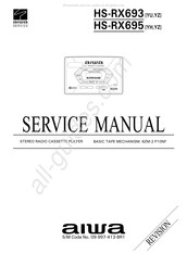 Aiwa HS-RX695UZ Service Manual