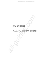 PC Engines ALIX.1C Manual