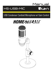 Ikan HOMESTREAM HS-USB-MIC Manual