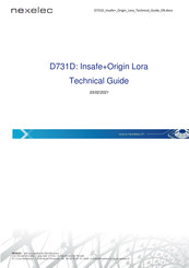 Nexelec INSAFE+Origin D731D Technical Manual