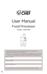 Commercial CHEF CHFP4MB User Manual