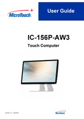 MicroTouch IC-156P-AW3 User Manual