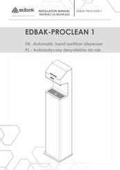 Edbak PROCLEAN 1 Installation Manual