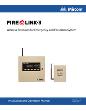 Microm Fire-Link 3 Installation And Operation Manual