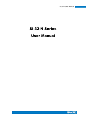 IBASE Technology SI-32-N Series User Manual