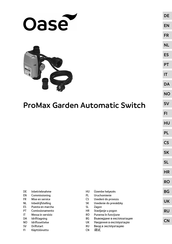 Oase ProMax Garden Automatic Switch Manual