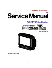 Panasonic PV-DF2700-K Service Manual