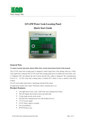 EAD LP-LPD Quick Start Manual