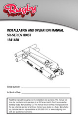 Rugby 1841488 Installation And Operation Manual