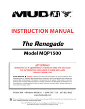 Muddy The Renegade MQP1500 Instruction Manual