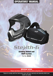 SWP Stealth-G Operator's Manual