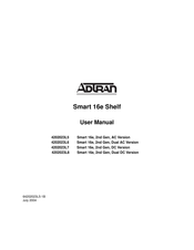 ADTRAN Smart 16e Shelf User Manual