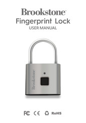 Brookstone Fingerprint Lock User Manual
