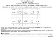 Sunvilla 2127088 Assembly / Care & Use Instructions