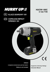 HURRY UP HUCIW-180C Instruction Manual