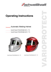 Schweißkraft VarioProtect PANORAMA-W R-TC Operating Instructions Manual
