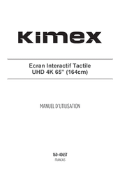 Kimex 160-4065T User Manual