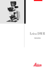 Leica DM RE Instructions Manual