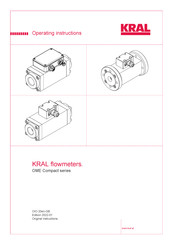 KRAL OME Compact Series Operating Instructions Manual