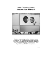 H2oLabs 1500 Instruction Manual