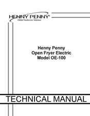 Henny Penny OE-100 Technical Manual
