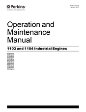 Perkins 1104 Operation And Maintenance Manual